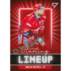 2021/22 Sportzoo TIPSPORT ELH 2. série #SLU-04 Martin Růžička Starting LINEUP