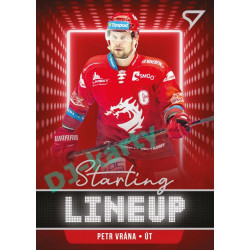 2021/22 Sportzoo TIPSPORT ELH 2. série #SLU-05 Petr Vrána Starting LINEUP