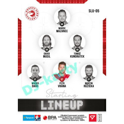 2021/22 Sportzoo TIPSPORT ELH 2. série #SLU-05 Petr Vrána Starting LINEUP
