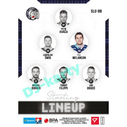 2021/22 Sportzoo TIPSPORT ELH 2. série #SLU-08 T.J. Melancon Starting LINEUP