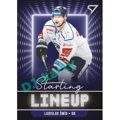 2021/22 Sportzoo TIPSPORT ELH 2. série #SLU-09 Ladislav Šmíd Starting LINEUP