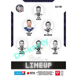 2021/22 Sportzoo TIPSPORT ELH 2. série #SLU-09 Ladislav Šmíd Starting LINEUP