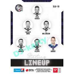 2021/22 Sportzoo TIPSPORT ELH 2. série #SLU-10 Jan Ordoš Starting LINEUP
