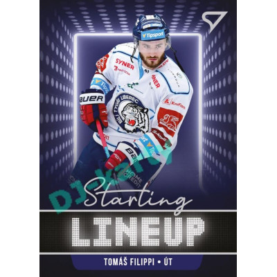 2021/22 Sportzoo TIPSPORT ELH 2. série #SLU-11 Tomáš Filippi Starting LINEUP