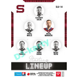 2021/22 Sportzoo TIPSPORT ELH 2. série #SLU-14 Michal Moravčík Starting LINEUP