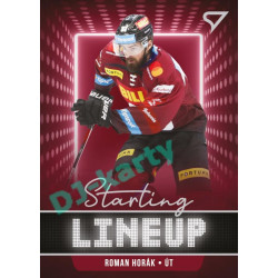 2021/22 Sportzoo TIPSPORT ELH 2. série #SLU-17 Roman Horák Starting LINEUP