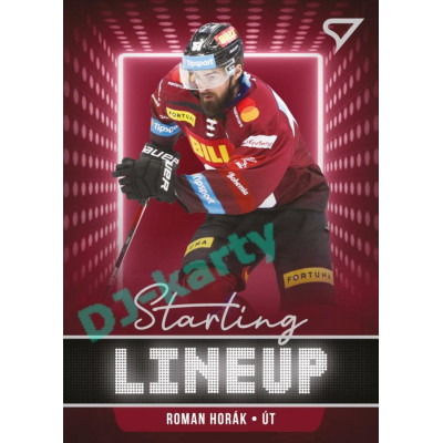 2021/22 Sportzoo TIPSPORT ELH 2. série #SLU-17 Roman Horák Starting LINEUP