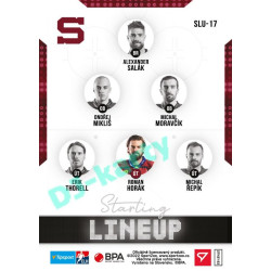 2021/22 Sportzoo TIPSPORT ELH 2. série #SLU-17 Roman Horák Starting LINEUP