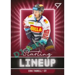 2021/22 Sportzoo TIPSPORT ELH 2. série #SLU-18 Erik Thorell Starting LINEUP