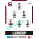 2021/22 Sportzoo TIPSPORT ELH 2. série #SLU-18 Erik Thorell Starting LINEUP