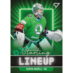 2021/22 Sportzoo TIPSPORT ELH 2. série #SLU-19 Gašper Krošelj Starting LINEUP