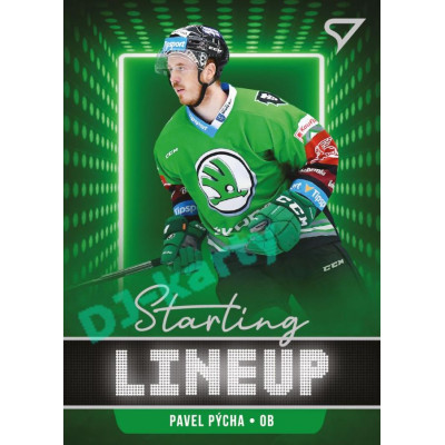 2021/22 Sportzoo TIPSPORT ELH 2. série #SLU-21 Pavel Pýcha Starting LINEUP