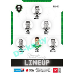 2021/22 Sportzoo TIPSPORT ELH 2. série #SLU-23 Tomáš Fořt Starting LINEUP