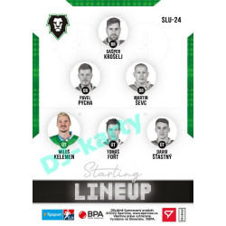 2021/22 Sportzoo TIPSPORT ELH 2. série #SLU-24 Miloš Kelemen Starting LINEUP