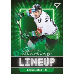 2021/22 Sportzoo TIPSPORT ELH 2. série #SLU-24 Miloš Kelemen Starting LINEUP