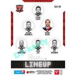2021/22 Sportzoo TIPSPORT ELH 2. série #SLU-26 Jérémie Blain Starting LINEUP