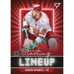 2021/22 Sportzoo TIPSPORT ELH 2. série #SLU-27 Richard Nedomlel Starting LINEUP