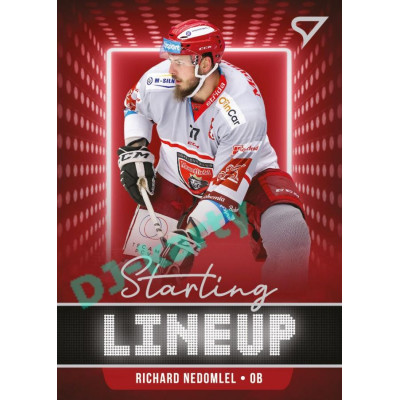 2021/22 Sportzoo TIPSPORT ELH 2. série #SLU-27 Richard Nedomlel Starting LINEUP
