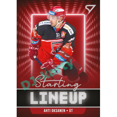 2021/22 Sportzoo TIPSPORT ELH 2. série #SLU-28 Ahti Oksanen Starting LINEUP