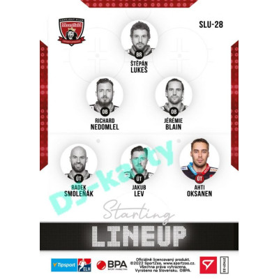 2021/22 Sportzoo TIPSPORT ELH 2. série #SLU-28 Ahti Oksanen Starting LINEUP
