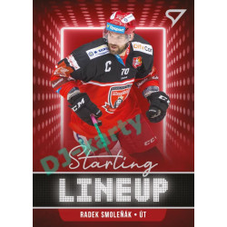 2021/22 Sportzoo TIPSPORT ELH 2. série #SLU-30 Radek Smoleňák Starting LINEUP