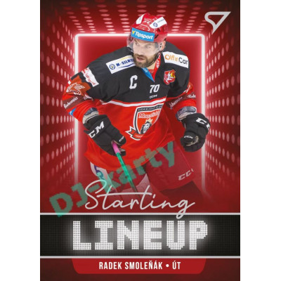 2021/22 Sportzoo TIPSPORT ELH 2. série #SLU-30 Radek Smoleňák Starting LINEUP
