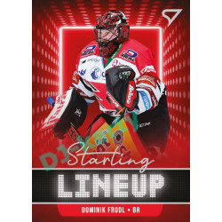 2021/22 Sportzoo TIPSPORT ELH 2. série #SLU-31 Dominik Frodl Starting LINEUP