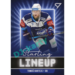 2021/22 Sportzoo TIPSPORT ELH 2. série #SLU-38 Tomáš Bartejs Starting LINEUP