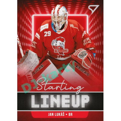 2021/22 Sportzoo TIPSPORT ELH 2. série #SLU-43 Jan Lukáš Starting LINEUP