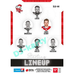 2021/22 Sportzoo TIPSPORT ELH 2. série #SLU-44 Tomáš Černý Starting LINEUP