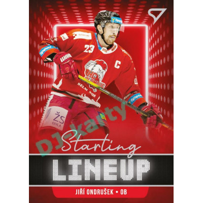 2021/22 Sportzoo TIPSPORT ELH 2. série #SLU-45 Jiří Ondrušek Starting LINEUP