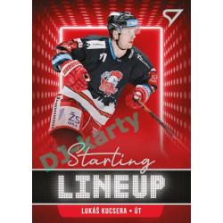 2021/22 Sportzoo TIPSPORT ELH 2. série #SLU-46 Lukáš Kucsera Starting LINEUP