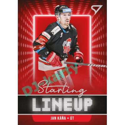 2021/22 Sportzoo TIPSPORT ELH 2. série #SLU-48 Jan Káňa Starting LINEUP