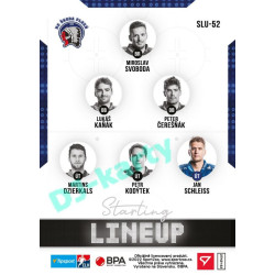 2021/22 Sportzoo TIPSPORT ELH 2. série #SLU-52 Jan Schleiss Starting LINEUP
