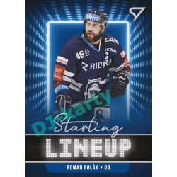 2021/22 Sportzoo TIPSPORT ELH 2. série #SLU-56 Roman Polák Starting LINEUP