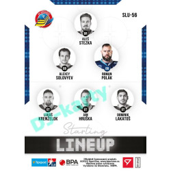 2021/22 Sportzoo TIPSPORT ELH 2. série #SLU-56 Roman Polák Starting LINEUP