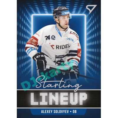 2021/22 Sportzoo TIPSPORT ELH 2. série #SLU-57 Alexey Solovyev Starting LINEUP