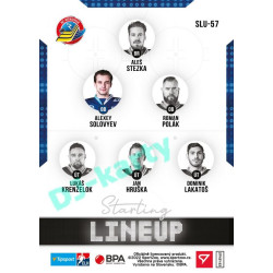 2021/22 Sportzoo TIPSPORT ELH 2. série #SLU-57 Alexey Solovyev Starting LINEUP