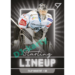 2021/22 Sportzoo TIPSPORT ELH 2. série #SLU-61 Filip Novotný Starting LINEUP