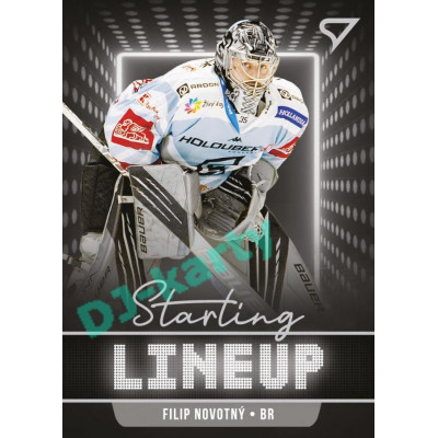 2021/22 Sportzoo TIPSPORT ELH 2. série #SLU-61 Filip Novotný Starting LINEUP