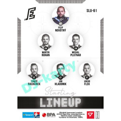 2021/22 Sportzoo TIPSPORT ELH 2. série #SLU-61 Filip Novotný Starting LINEUP
