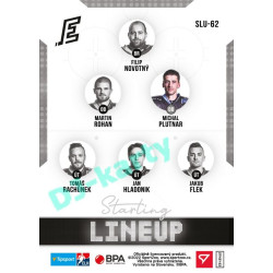 2021/22 Sportzoo TIPSPORT ELH 2. série #SLU-62 Michal Plutnar Starting LINEUP
