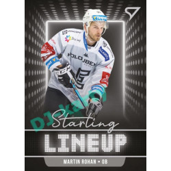2021/22 Sportzoo TIPSPORT ELH 2. série #SLU-63 Martin Rohan Starting LINEUP