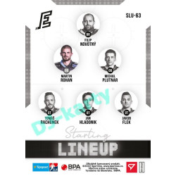 2021/22 Sportzoo TIPSPORT ELH 2. série #SLU-63 Martin Rohan Starting LINEUP