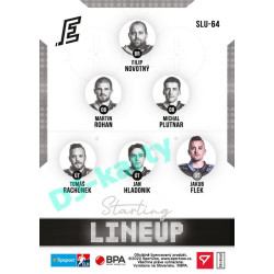 2021/22 Sportzoo TIPSPORT ELH 2. série #SLU-64 Jakub Flek Starting LINEUP
