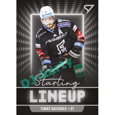 2021/22 Sportzoo TIPSPORT ELH 2. série #SLU-66 Tomáš Rachůnek Starting LINEUP