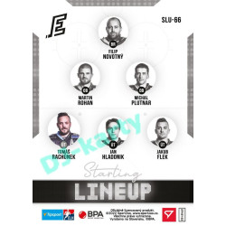 2021/22 Sportzoo TIPSPORT ELH 2. série #SLU-66 Tomáš Rachůnek Starting LINEUP
