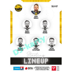 2021/22 Sportzoo TIPSPORT ELH 2. série #SLU-67 Denis Godla Starting LINEUP