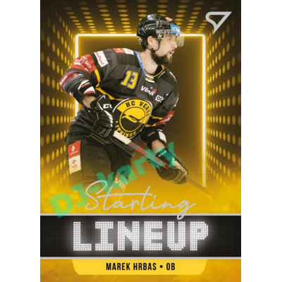 2021/22 Sportzoo TIPSPORT ELH 2. série #SLU-69 Marek Hrbas Starting LINEUP