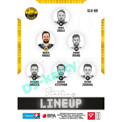 2021/22 Sportzoo TIPSPORT ELH 2. série #SLU-69 Marek Hrbas Starting LINEUP